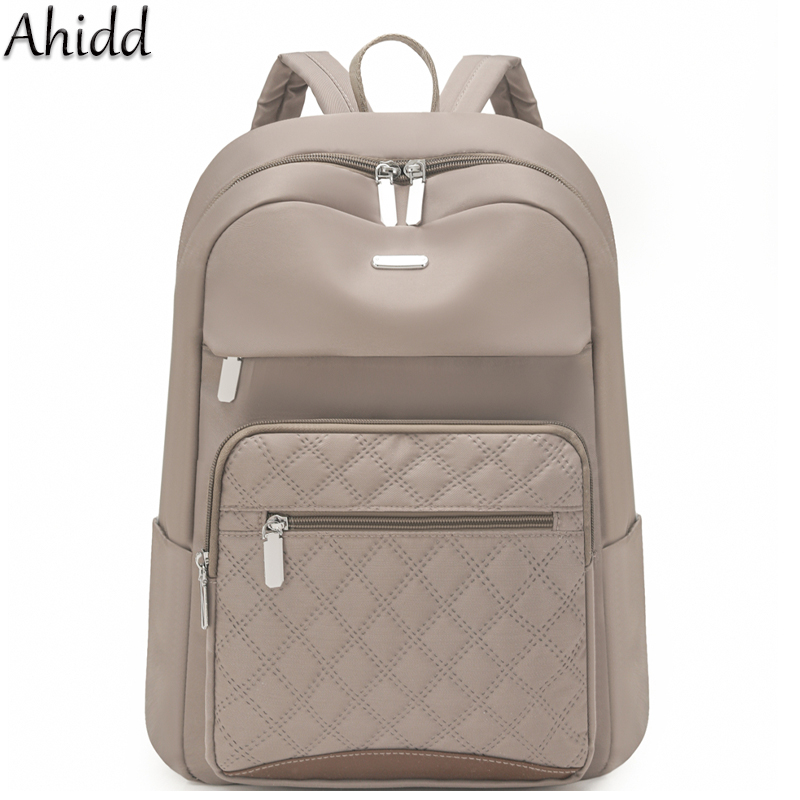 Fashion Backpack Women - Moda Ekose Banliyö Sırt Çantası Kadın