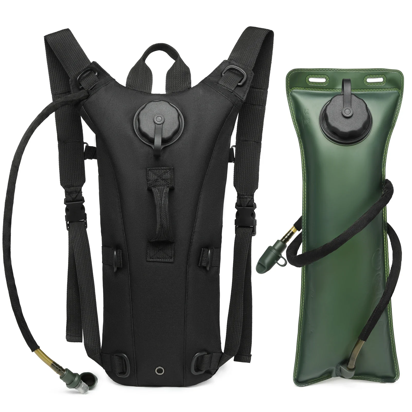 Rucksack Military Style - Koşu, Yürüyüş, Bisiklete Binme ve Doğa