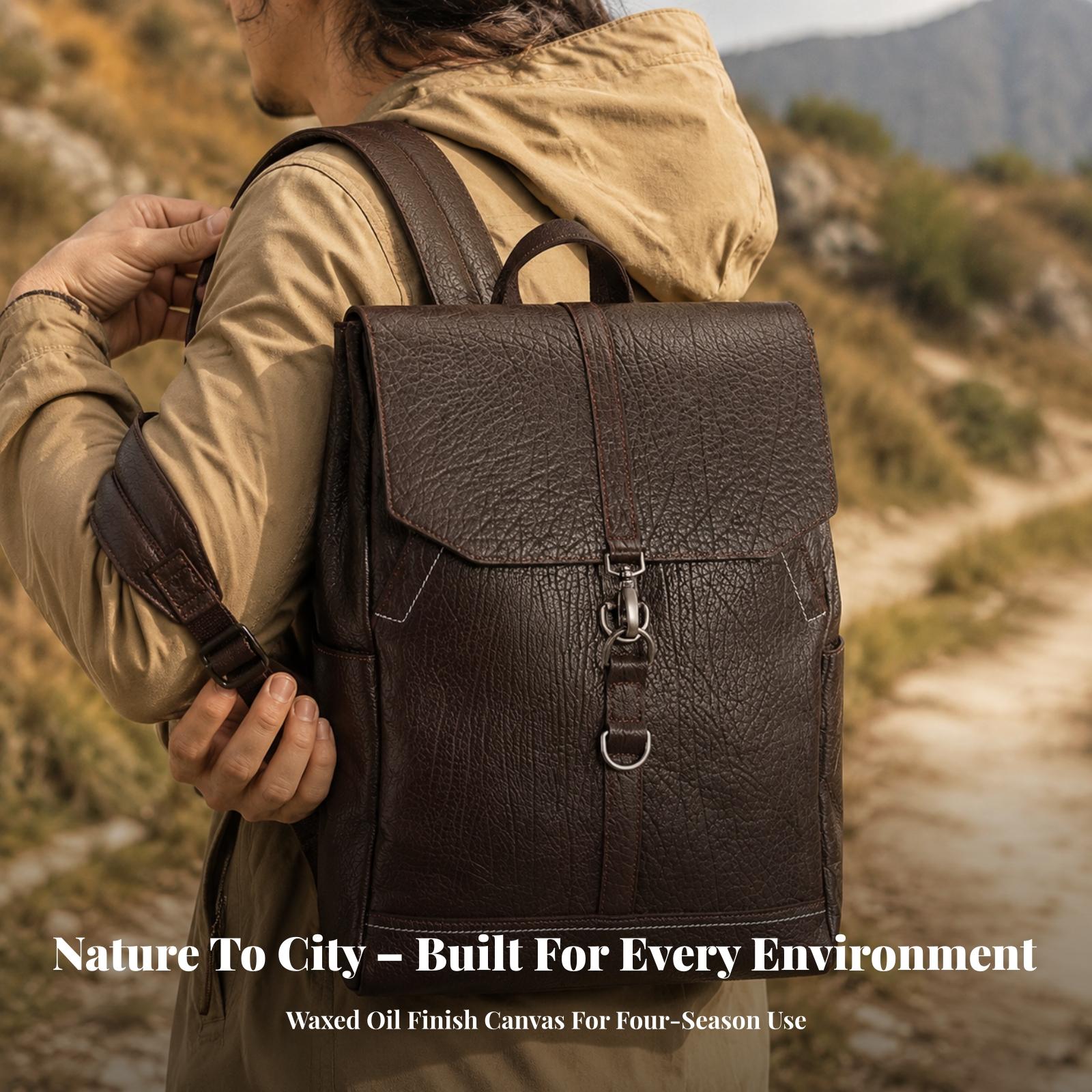 Erkekler ve Kadınlar için Vint - Leather Backpack Vintage incelemesi ve fiyatı