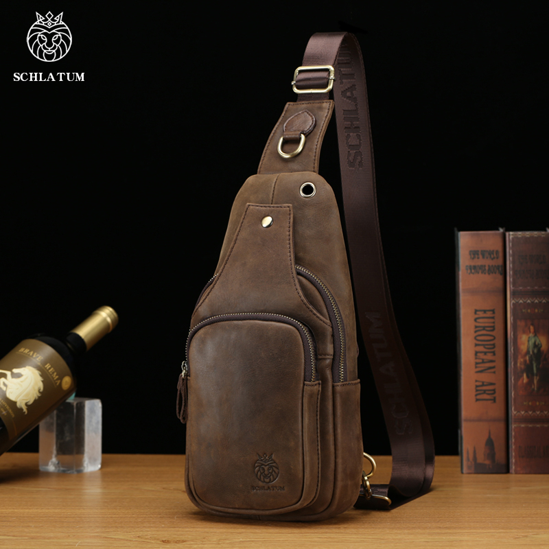 SCHLATUM 100% Hakiki Deri Göğü - Leather Backpack Vintage incelemesi ve fiyatı